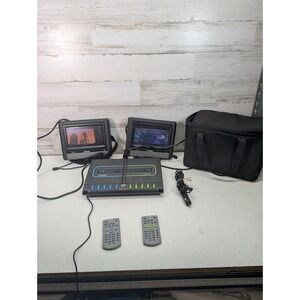 Kawasaki PVS2970S Dual Screen DVD Video Player Car System